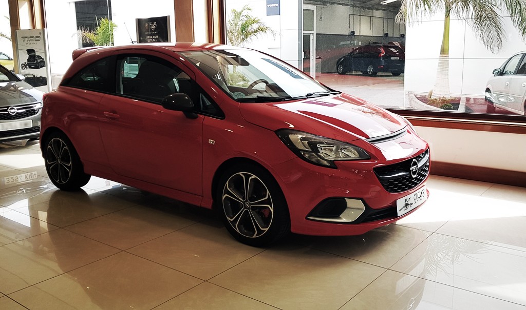 Última unidad de Opel Corsa 3p Gsi 1.4 Turbo S/S 150cv en La Gomera