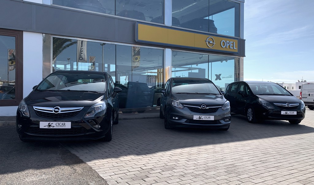 Varias unidades de Opel Zafira Family 1.4t S/S 140cv en Lanzarote incorporado el 12/01/2023